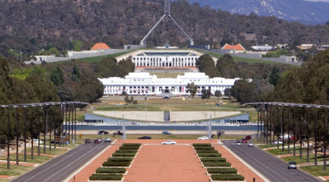Frosty morning in Canberra